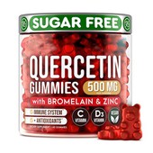 Quercetin Gummies एक स्वादिष्ट, चीनी मुक्त गमी में अपने वर्ष दौर प्रतिरक्षा समर्थन